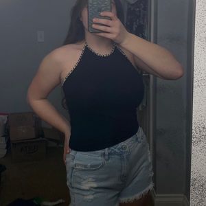 American Eagle halter neck tank top